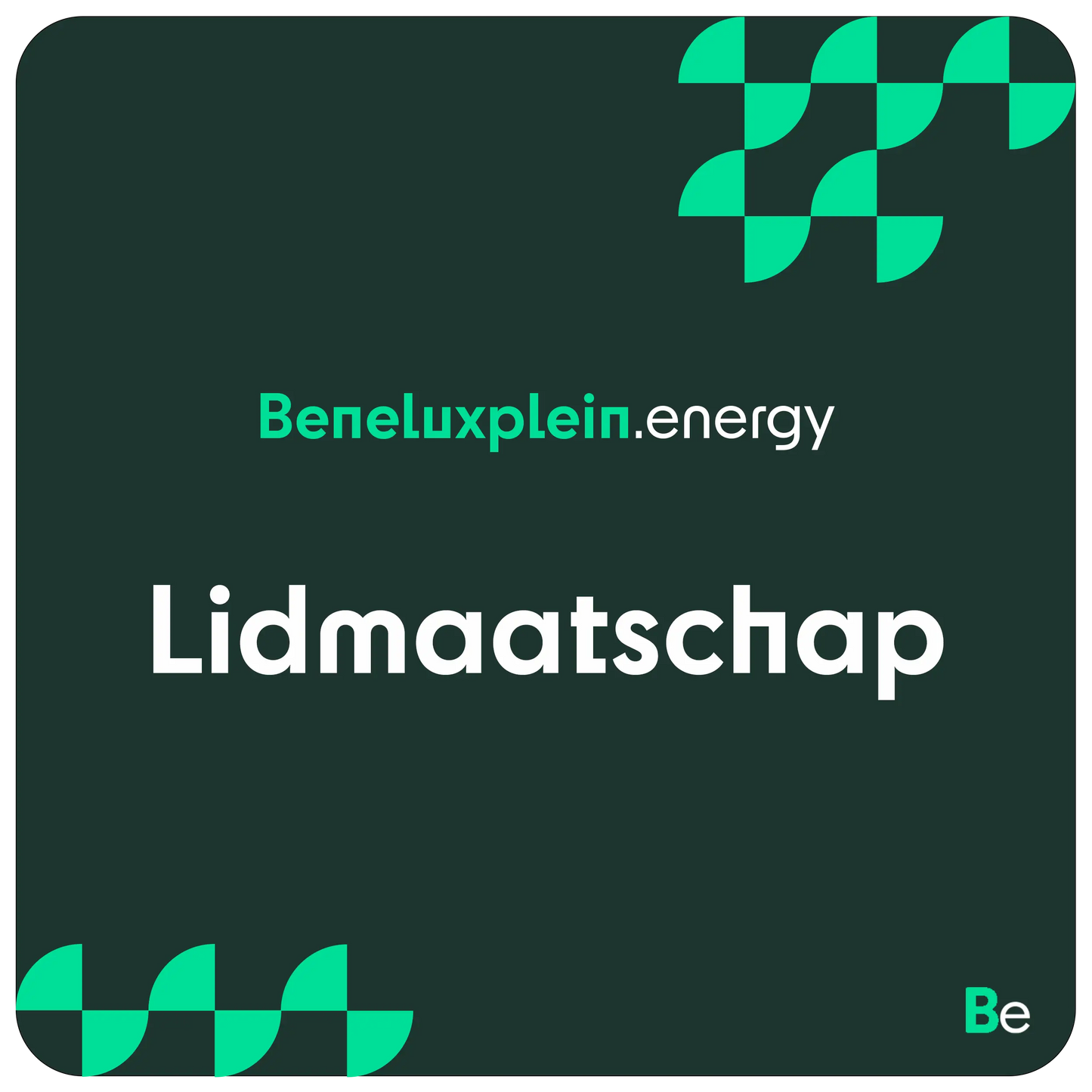 1 Jaar Lidmaatschap | Beneluxplein.Energy (automatisch vernieuwen)
